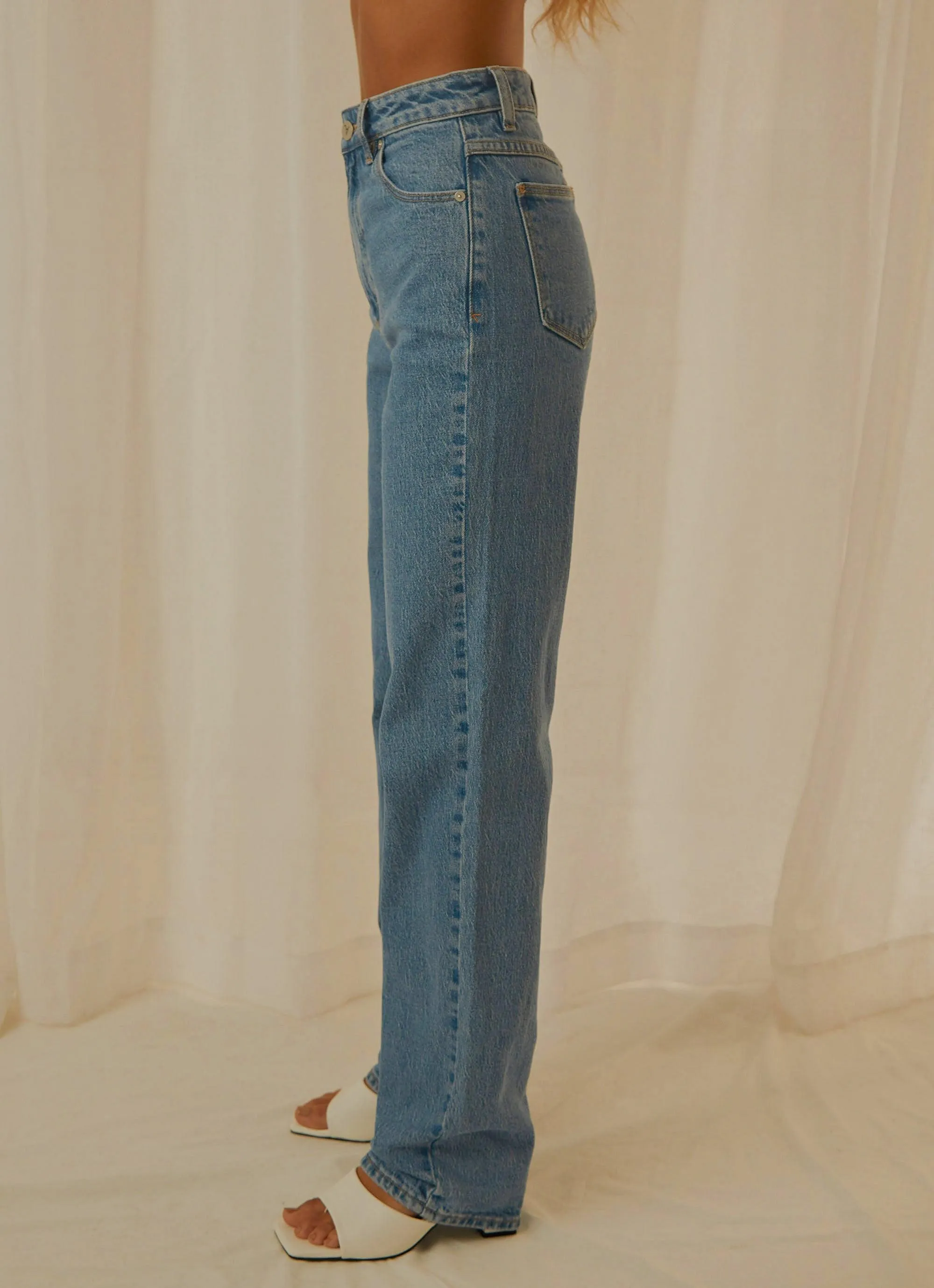 A 94 High Straight Jean - Debbie