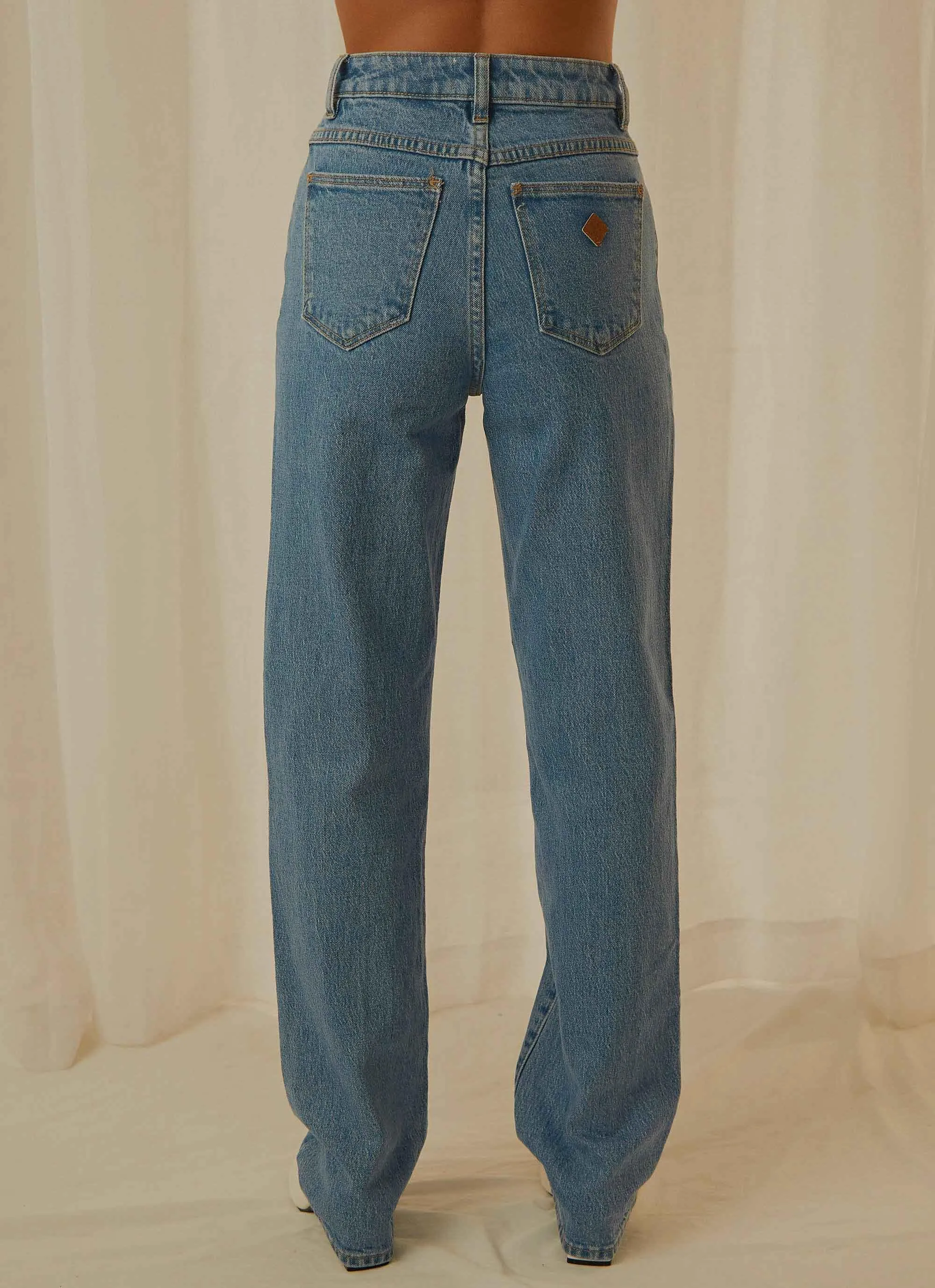 A 94 High Straight Jean - Debbie