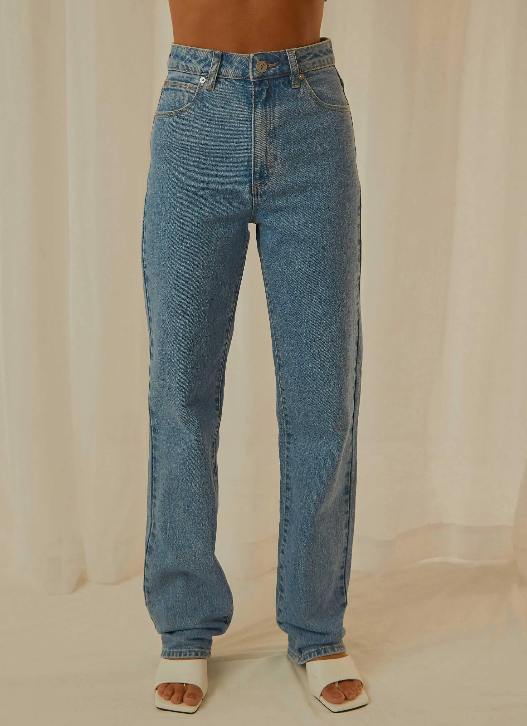 A 94 High Straight Jean - Debbie