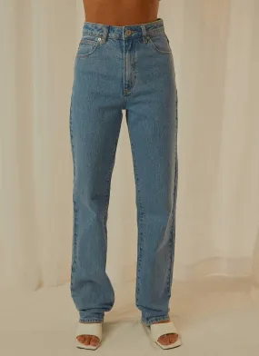 A 94 High Straight Jean - Debbie