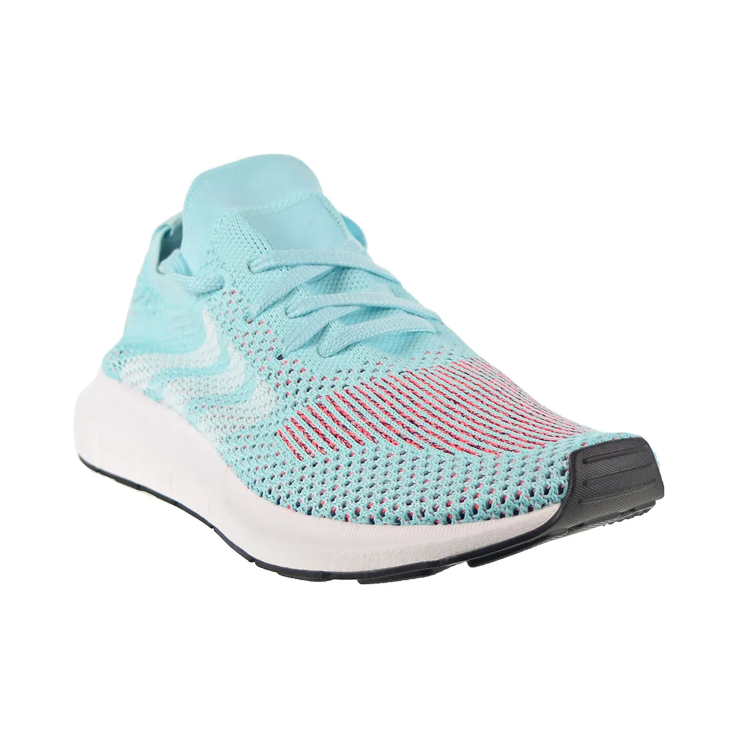 Adidas Swift Run Primeknit Women's Shoes Clear Aqua-Footwear White-Core Black