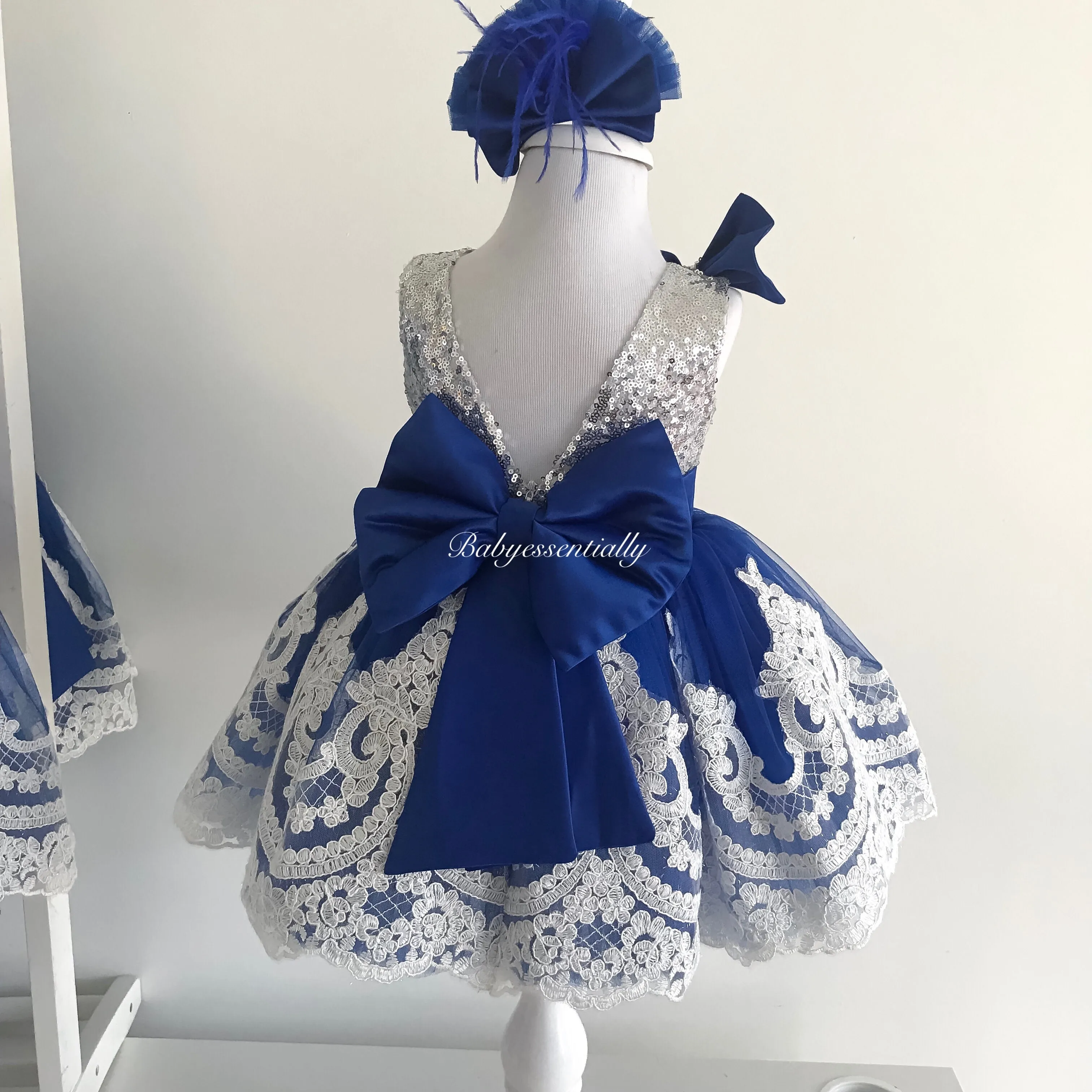 Alana  Dress Royal Blue