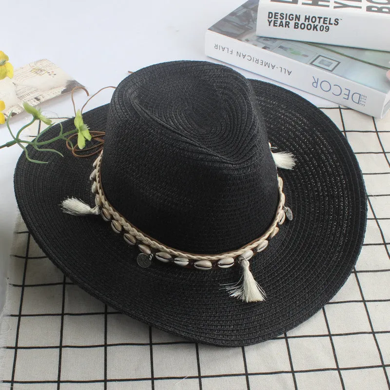 Ashore Shop Women or Men's Western Cowgirl Cowboy Hat Woven