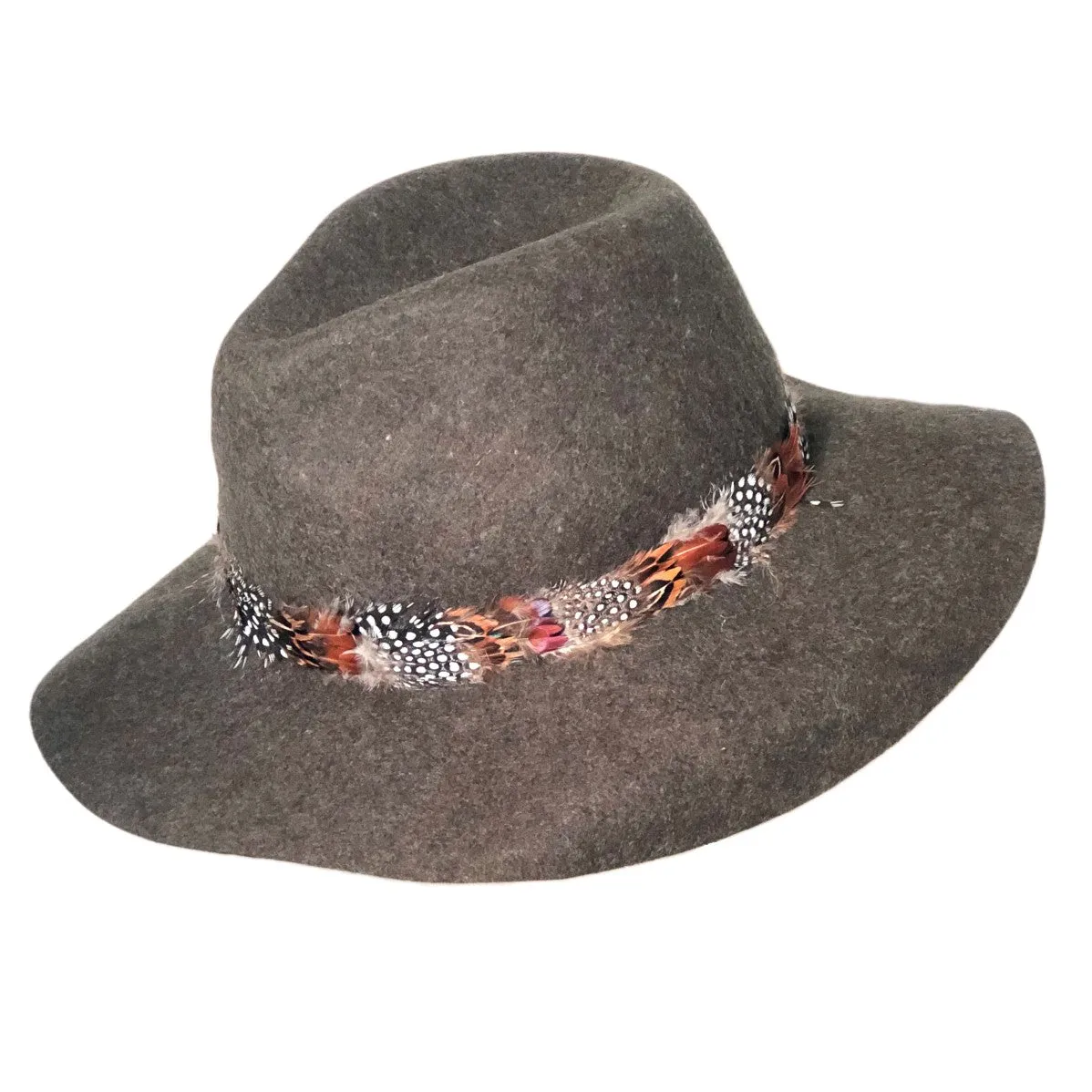 Boho Feather Band Hat [3 Colors]