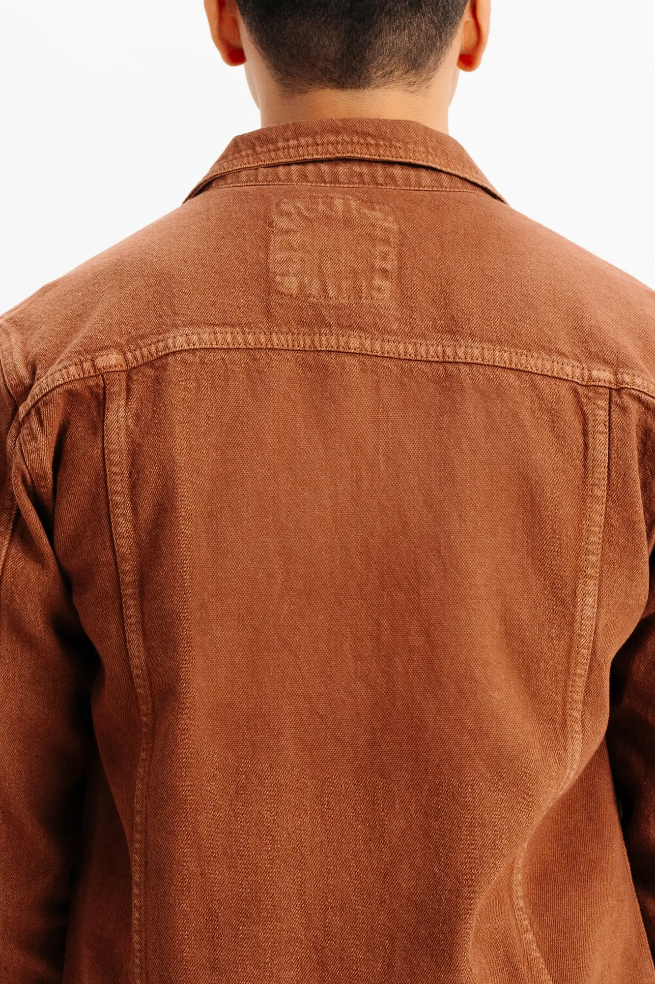 Brown Classic Men's Trucker Jacket