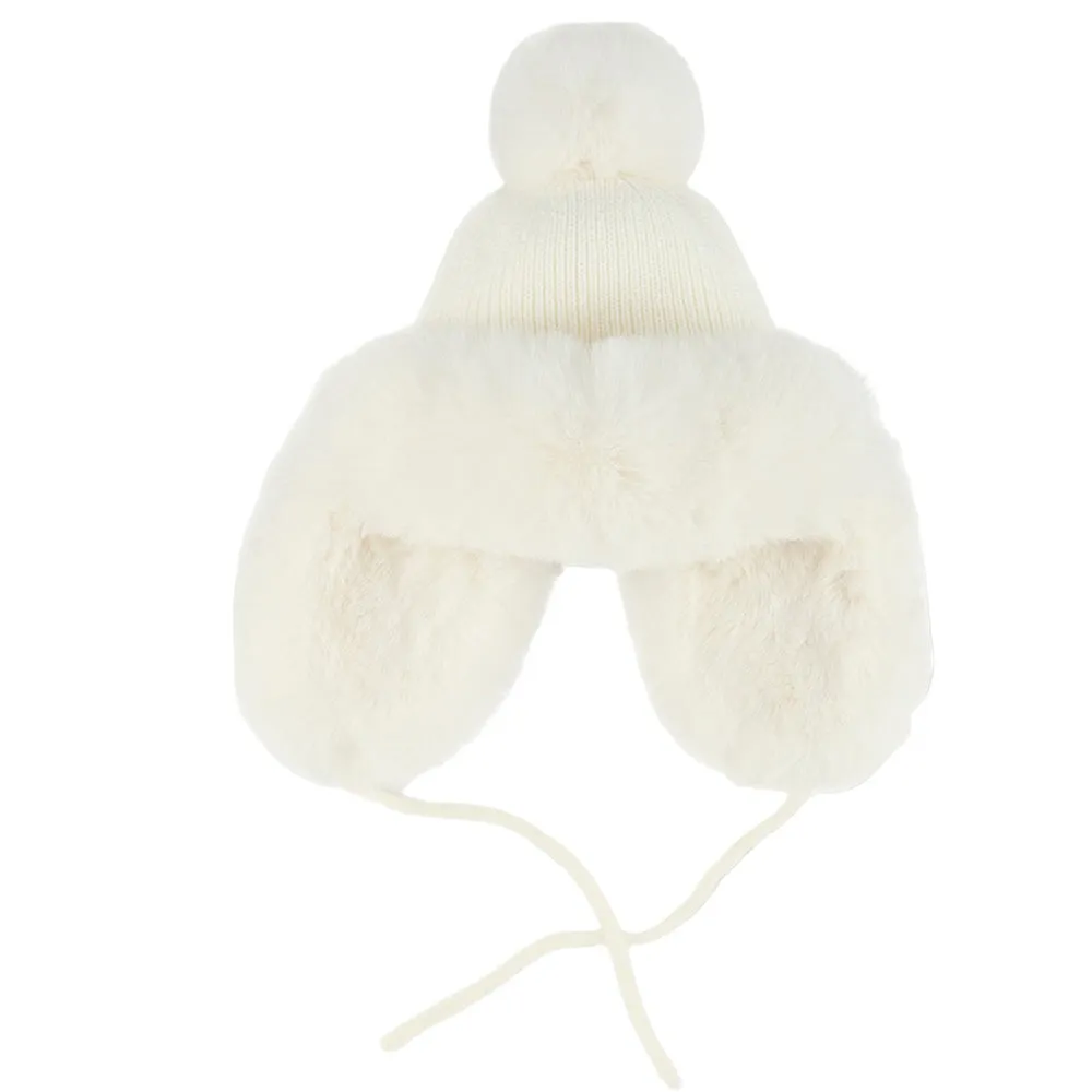 C.C Thick Knitted Trapper Hat