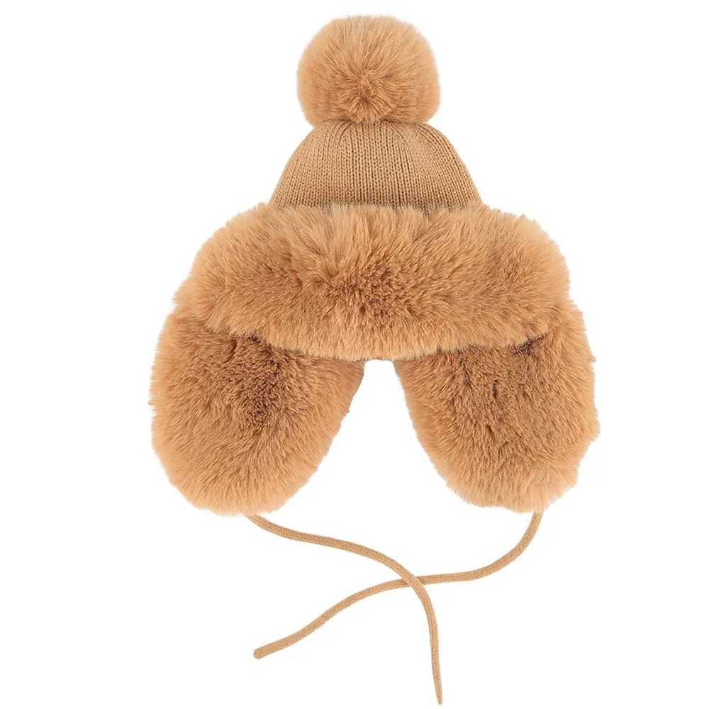 C.C Thick Knitted Trapper Hat