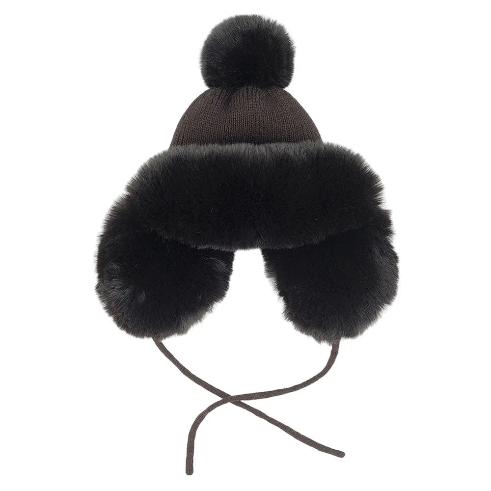 C.C Thick Knitted Trapper Hat