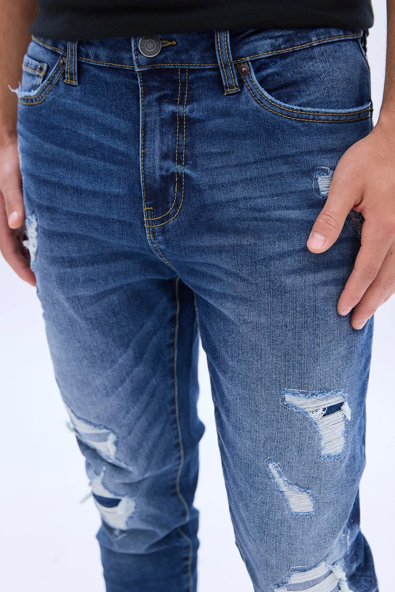 Chase Skinny Rip & Repair Jean