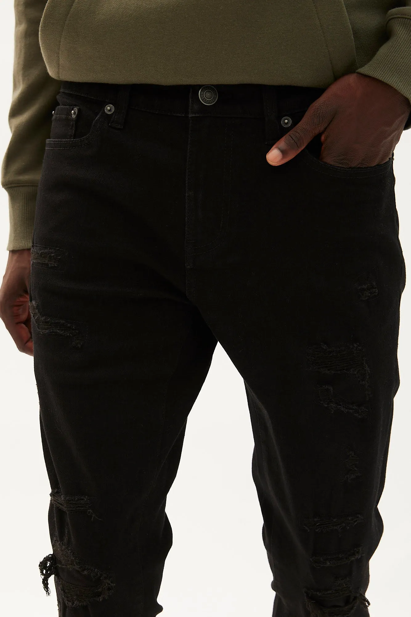 Chase Skinny Rip And Repair Jean