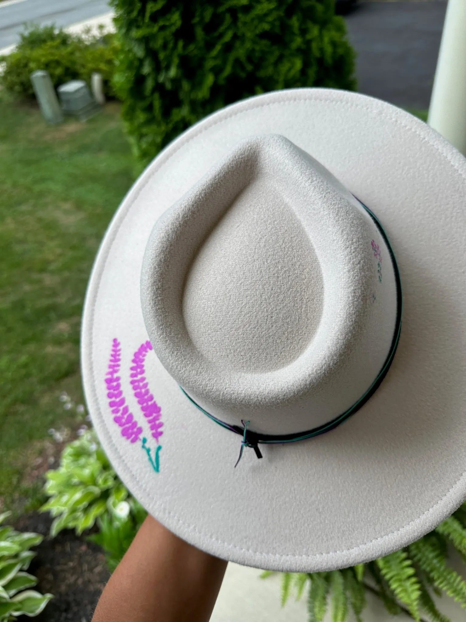 Custom Hat - Cream Fern