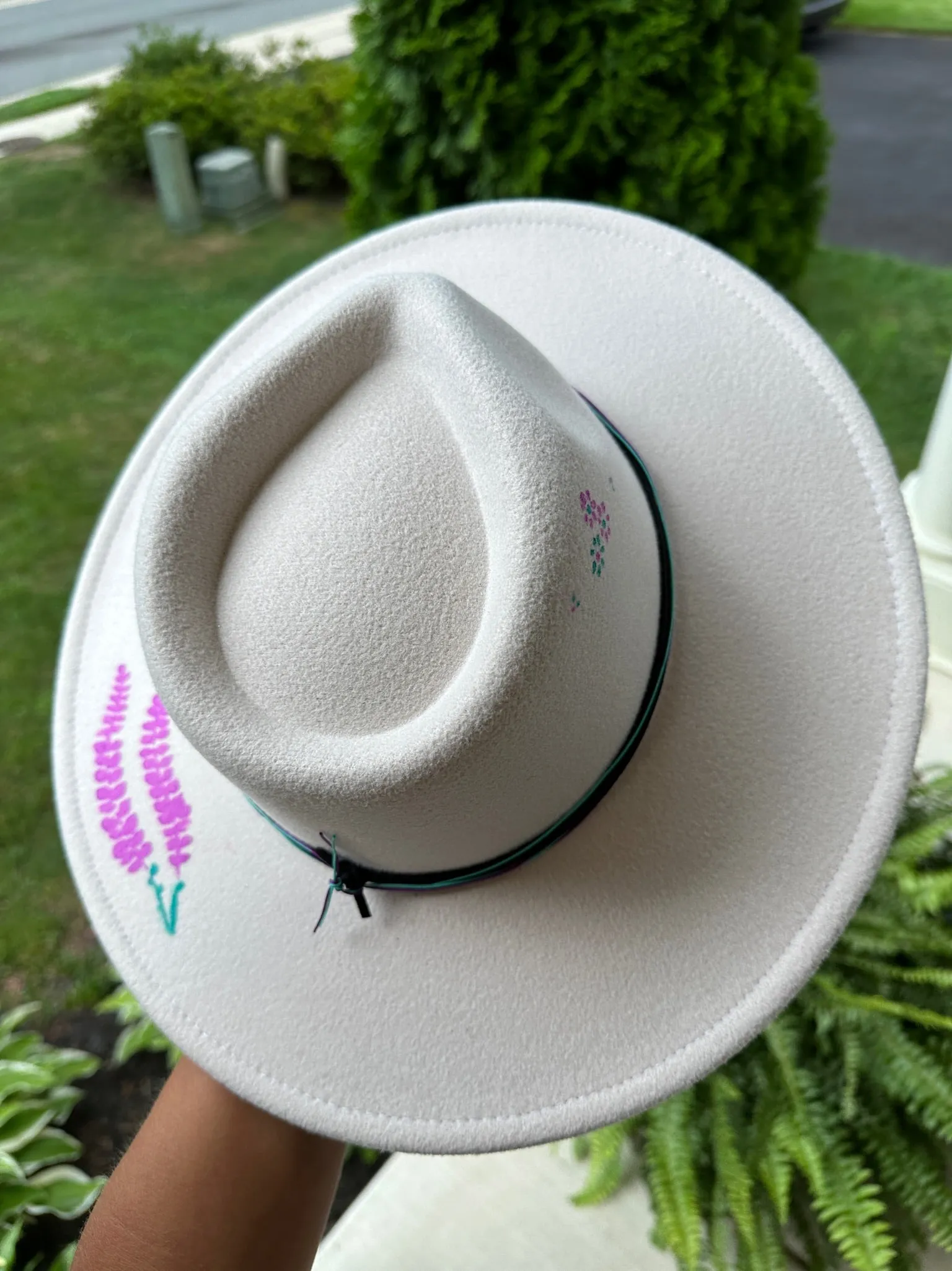 Custom Hat - Cream Fern