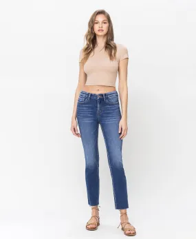 Delicate - High Rise Slim Straight Jean