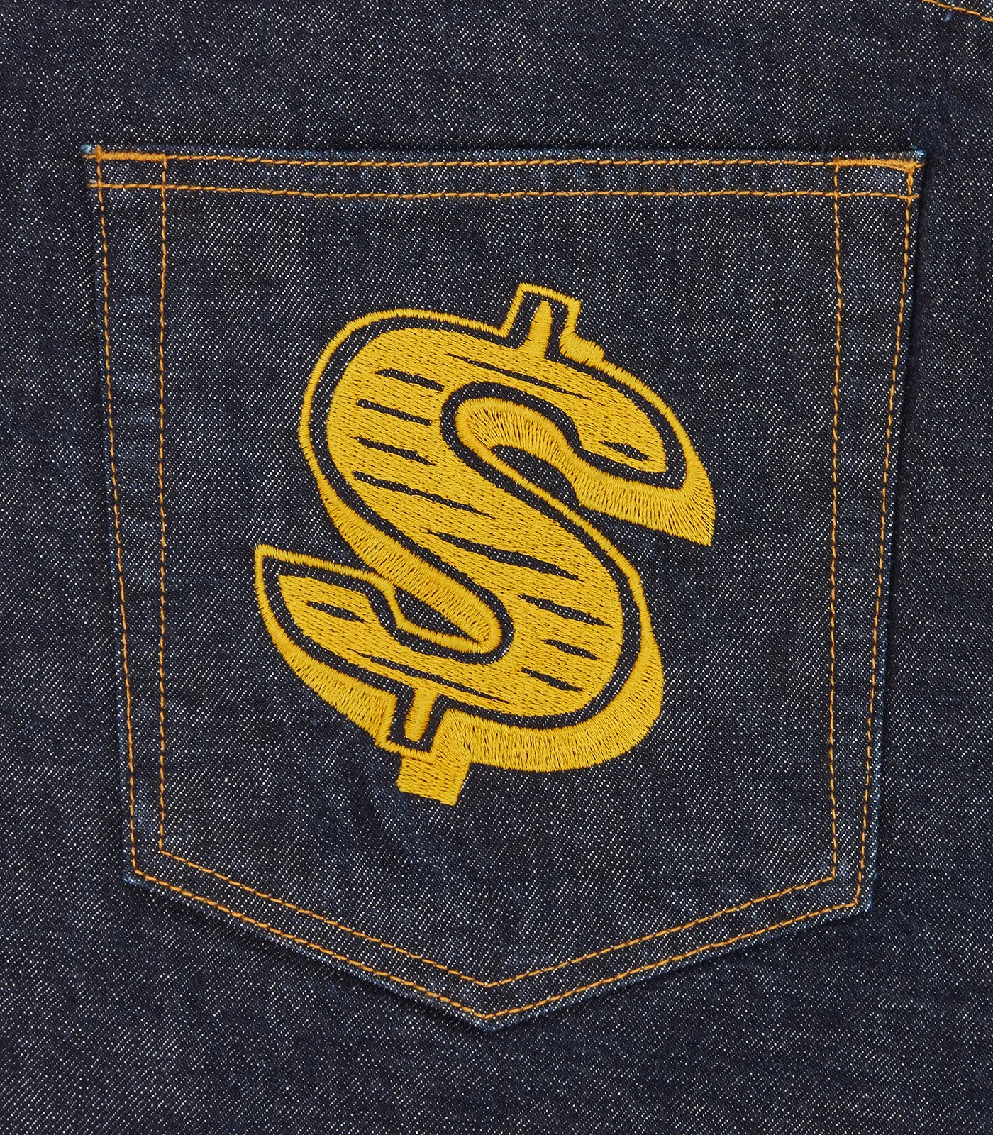 DIAMONDS & DOLLARS SELVEDGE DENIM SHORT - INDIGO