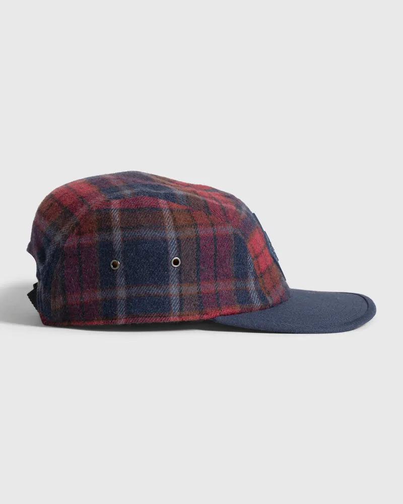 EcoKnit Flannel 5-Panel Hat