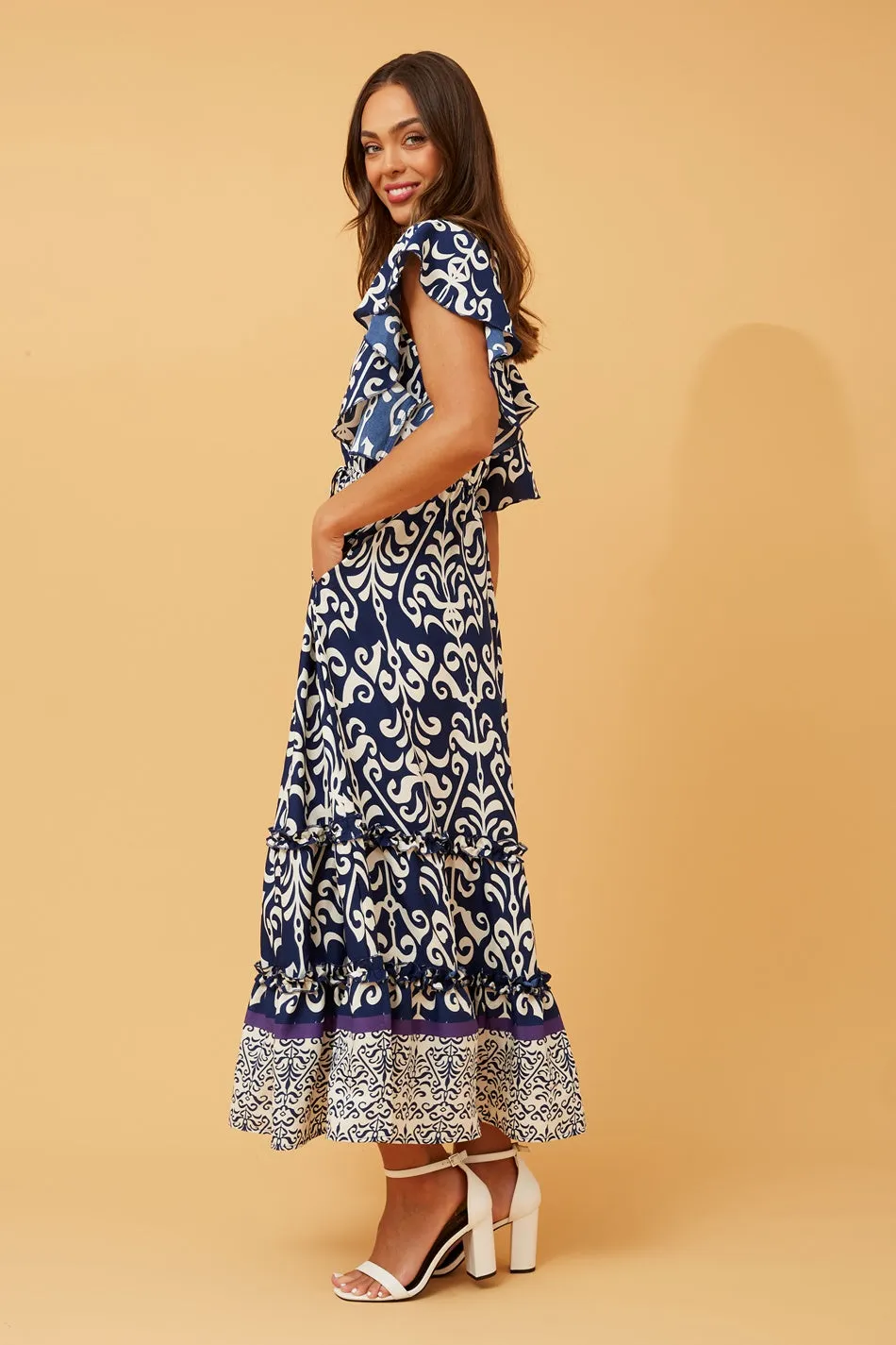 GEMALLA BOHO MAXI DRESS