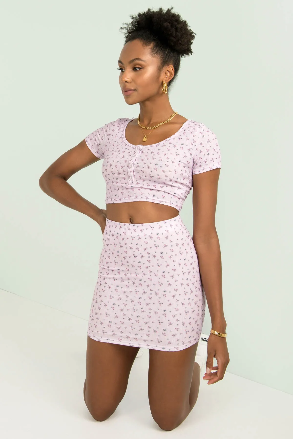 Jaden Skirt / Lilac