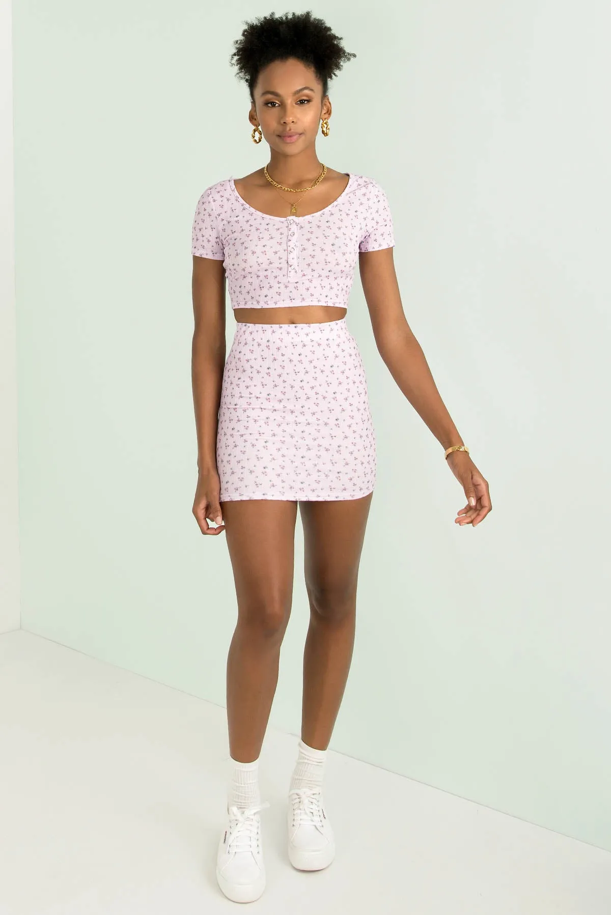 Jaden Skirt / Lilac