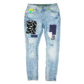 Levels Patch Denim ( Lt.Blue) / C8