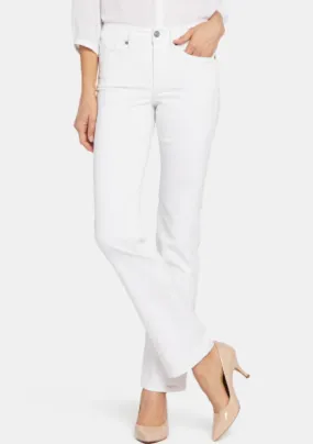 Marilyn Straight Jean - Optic  White