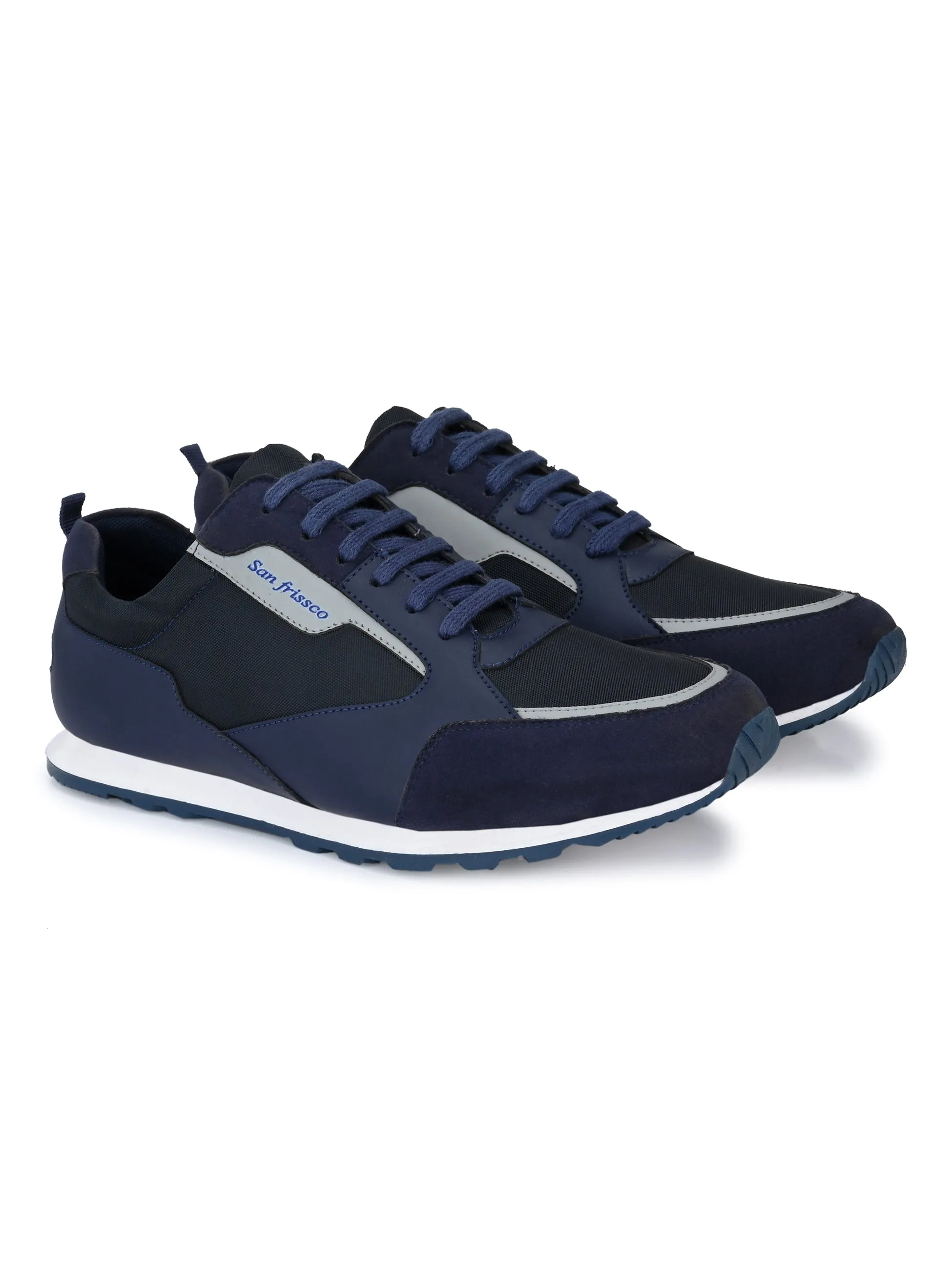 Maverick Blue Casual Trainers