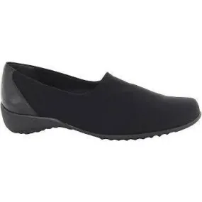 Munro Traveler Navy Slip-on Stretch Fabric Shoes