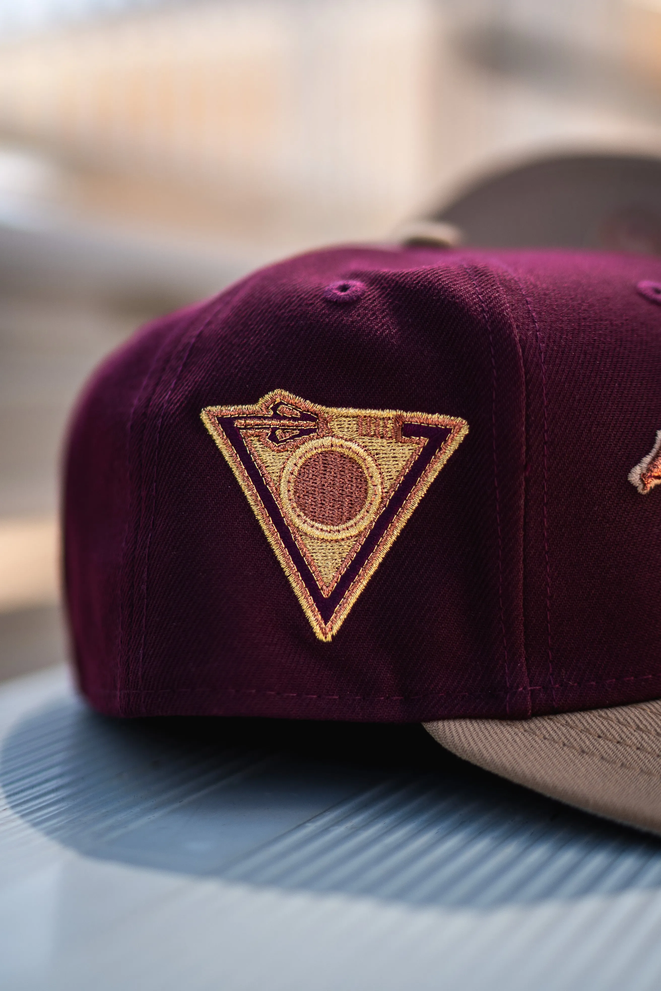 New Era Arizona Diamondbacks Grey UV (Burgundy/Tan)