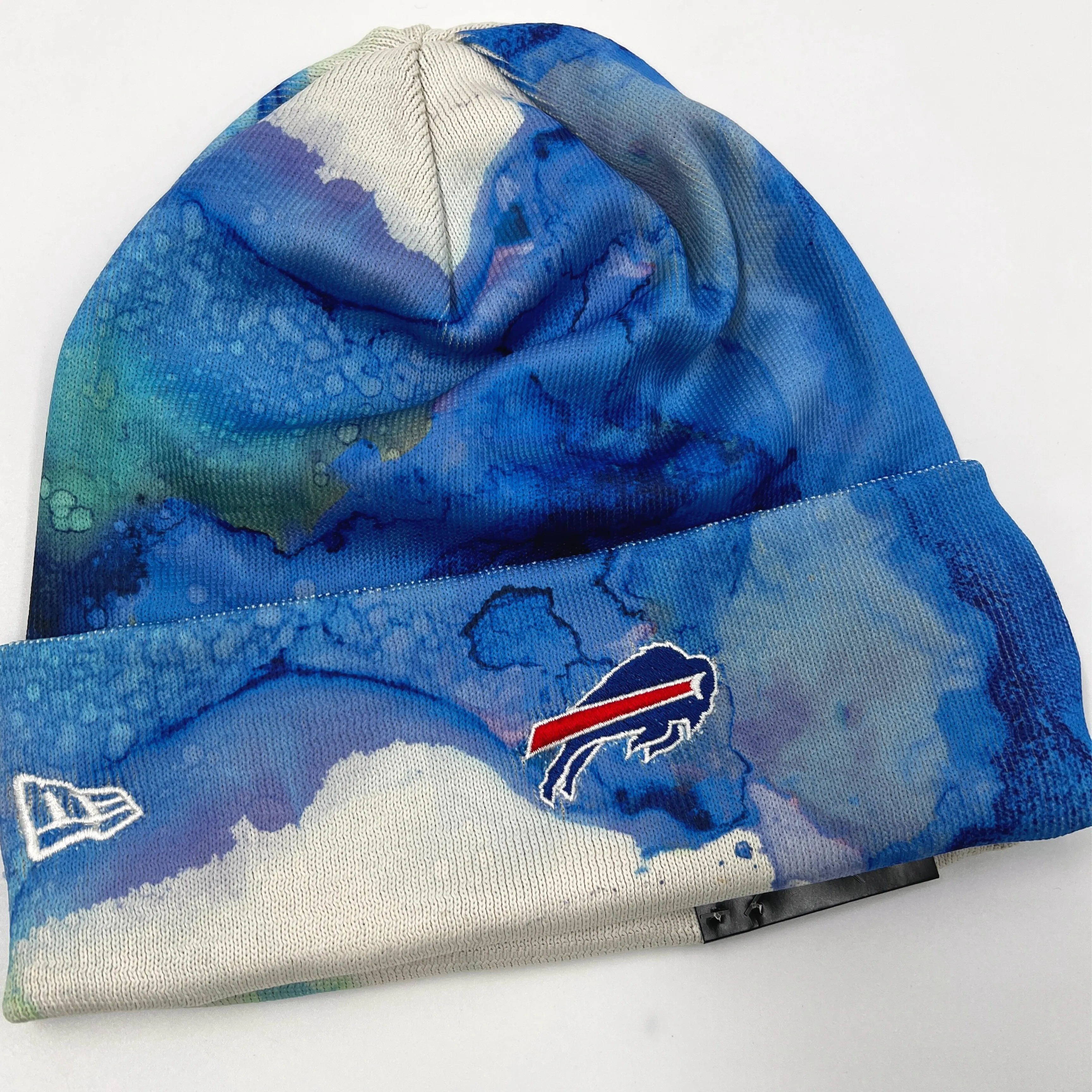 New Era Bills Blue Ink 2022 Sideline Knit Beanie