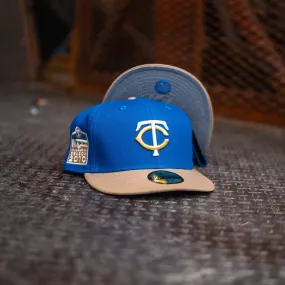 New Era Minnesota Twins 2010 Inaugural Grey UV (Steel Blue/Khaki)