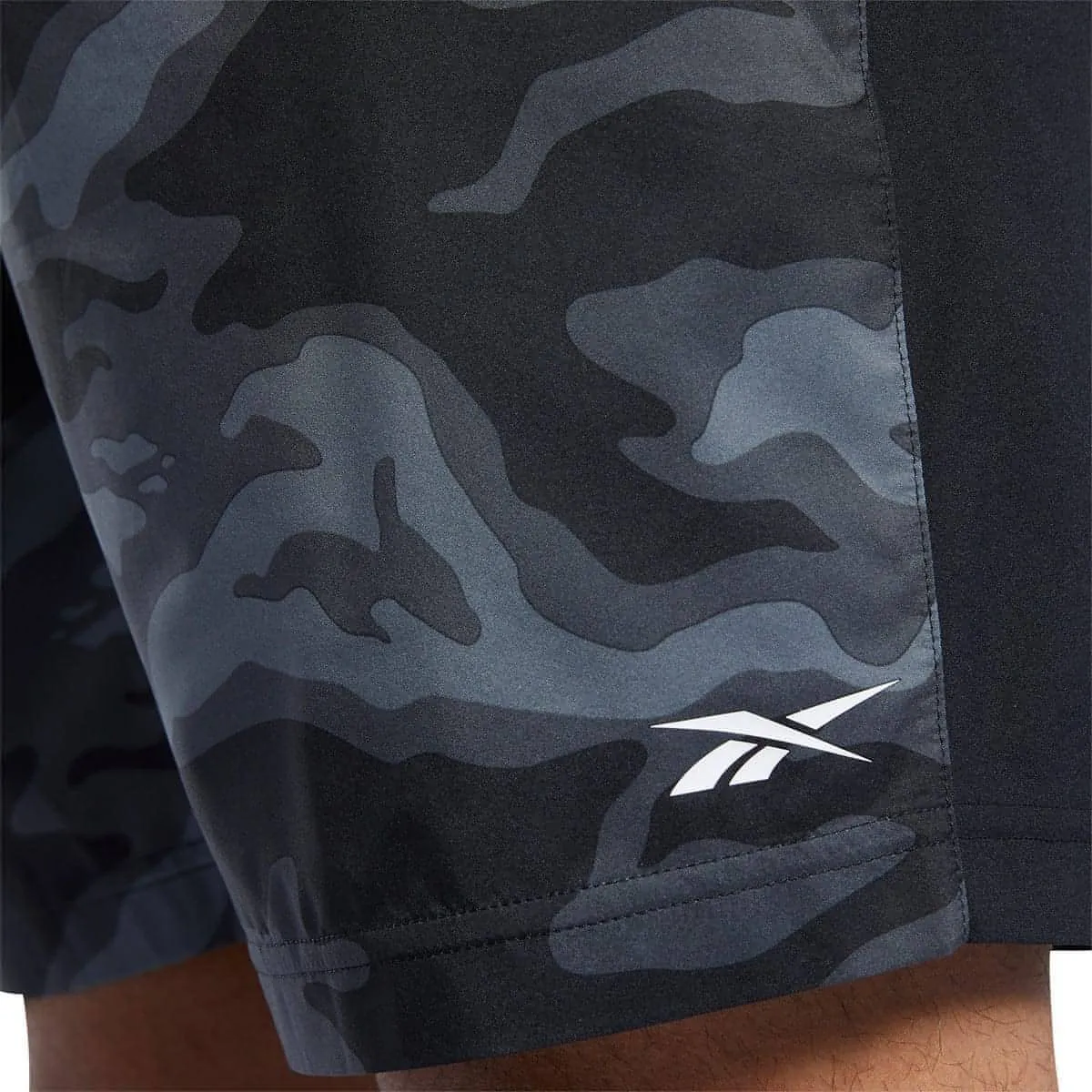 Reebok Workout Ready Graphic Mens Training Shorts - Black