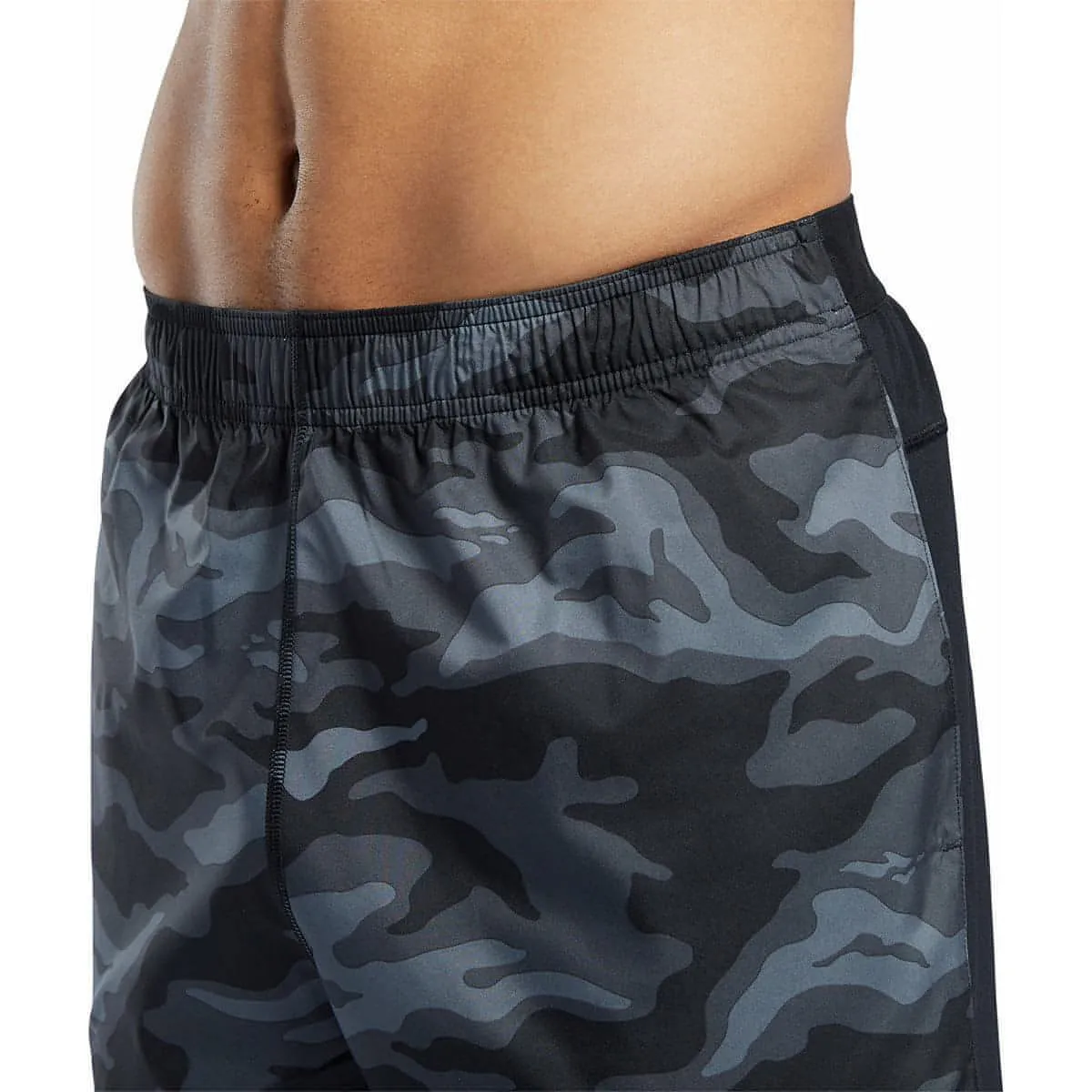 Reebok Workout Ready Graphic Mens Training Shorts - Black