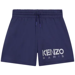 Short KENZO azul para nios y adolescentes