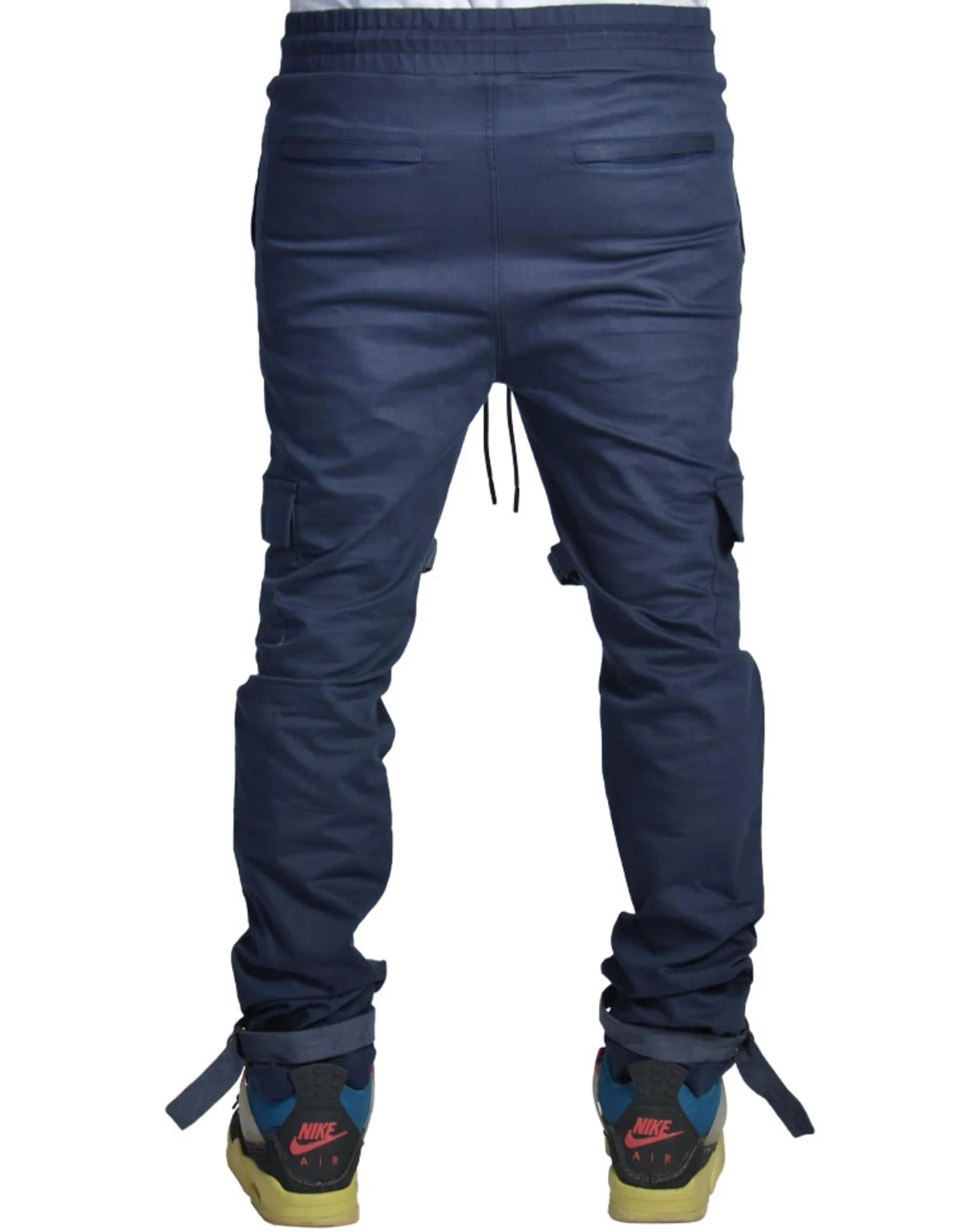 New Sphere Pouch Strap Cargo Pants (Navy) /C7