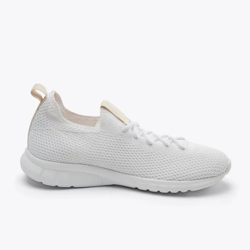 Women's Athleisure Eco-Knit Sneaker White