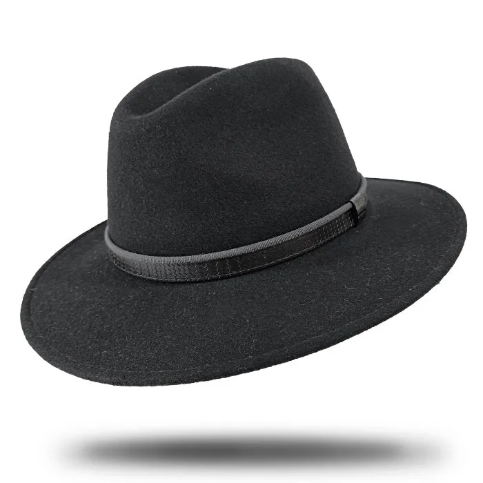 Women's Felt Fedora-IT017