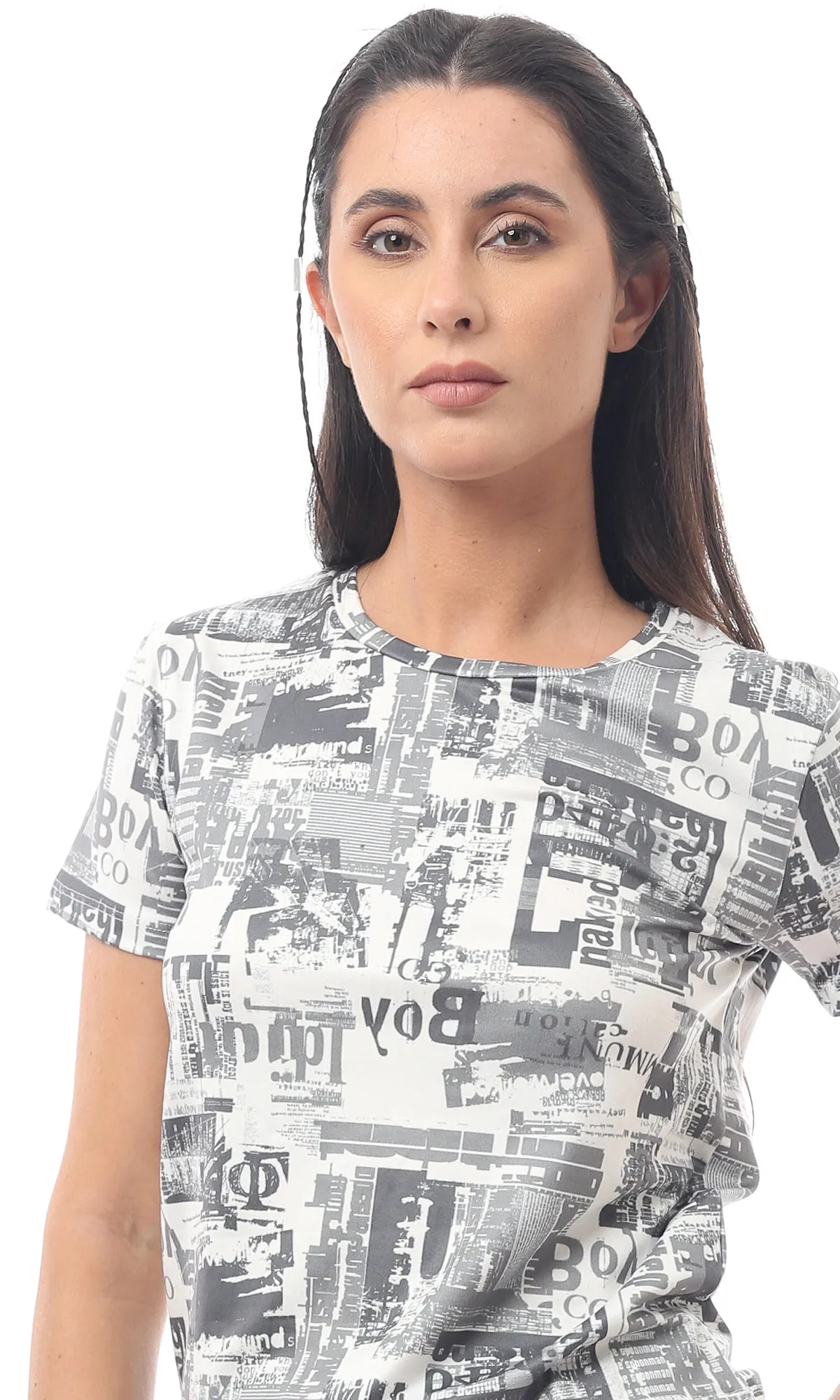 O170159 Women Short Sleeve